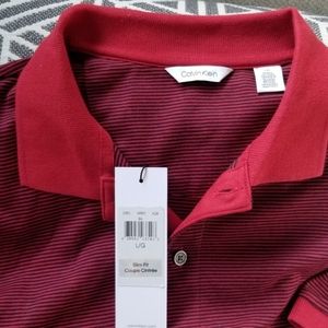 Men's Brand New Calvin Klein golf shirt